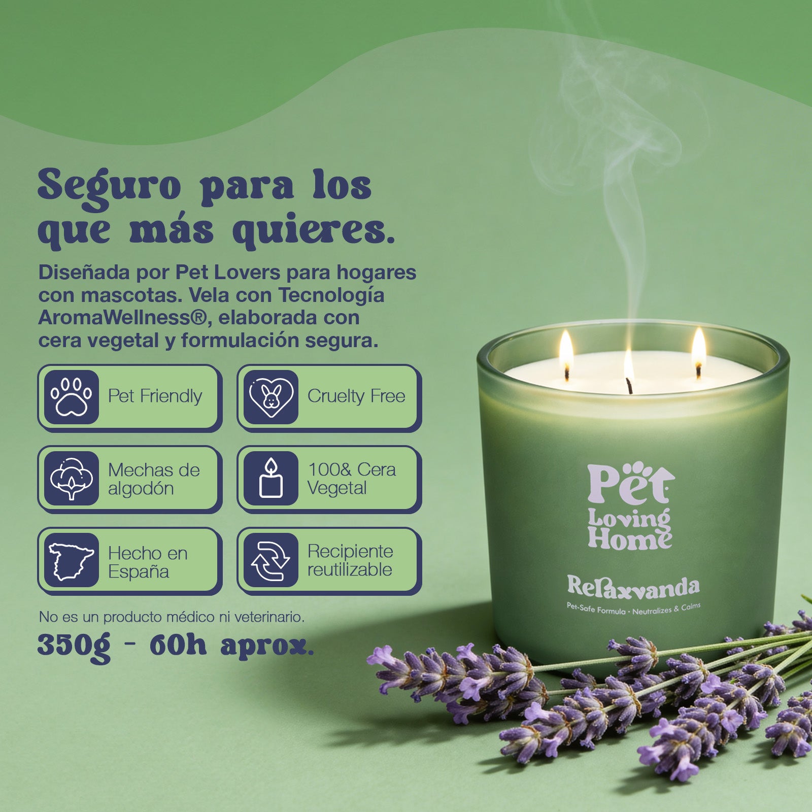 Vela aromática Relaxvanda™