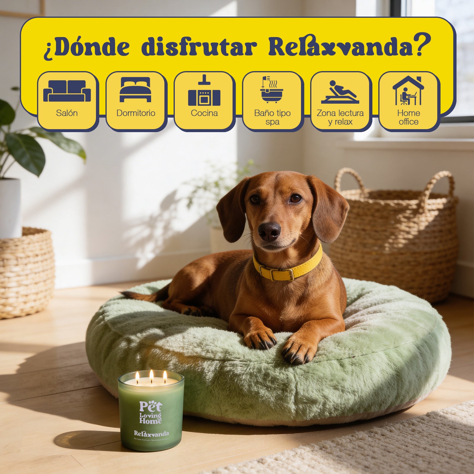 Vela aromática Relaxvanda™